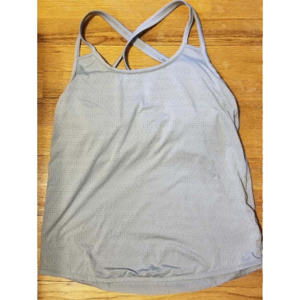 Athleta Silver Tank